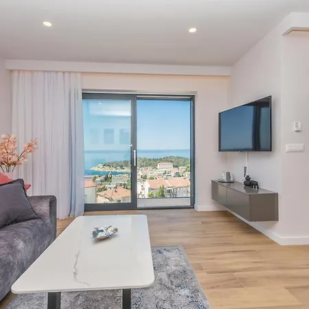 Luxury Adria Sea & City View Apartment Makarska Exterior photo