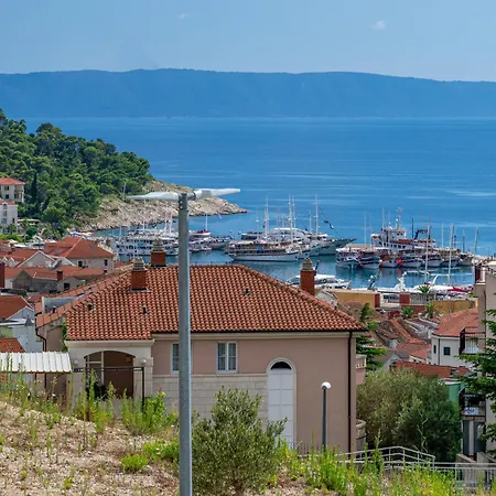 Luxury Adria Sea City & Mountain View Apartment Makarska Exterior photo