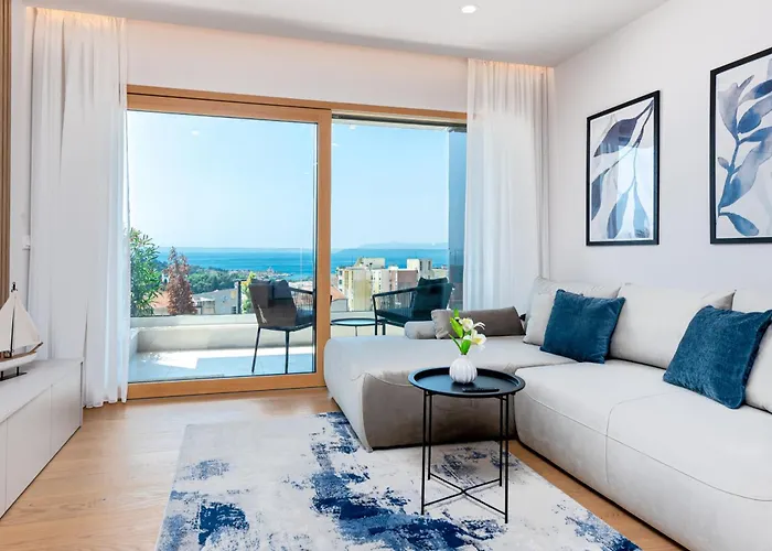 Luxury Adria Sea City & Mountain View Apartment