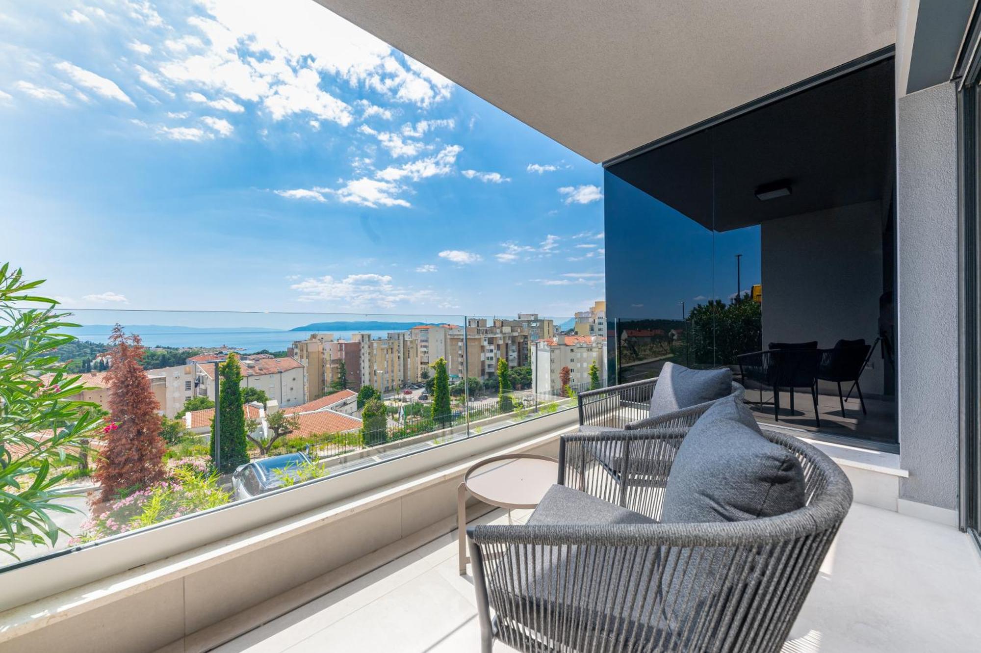 Luxury Adria Sea & Mountain View Apartment
